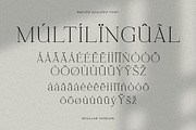 Matter Sculpsit | Modern serif, a Serif Font by Pentagonistudio (Thumbnail 10 of 12)