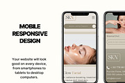 WIX Skincare website, a Wix Template by Studio Suvelle (Thumbnail 5 of 6)