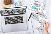 Tropics.Vector Art., an Animal Illustration by TashaDraw (Thumbnail 2 of 9)