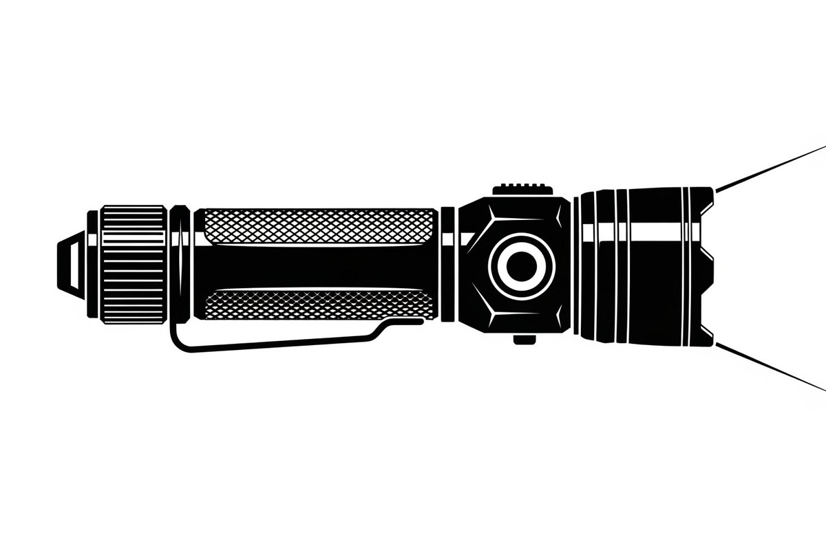 Tactical Flashlight Silhouettes, a Graphic by musafir_fashion (Photo 7 of 14)