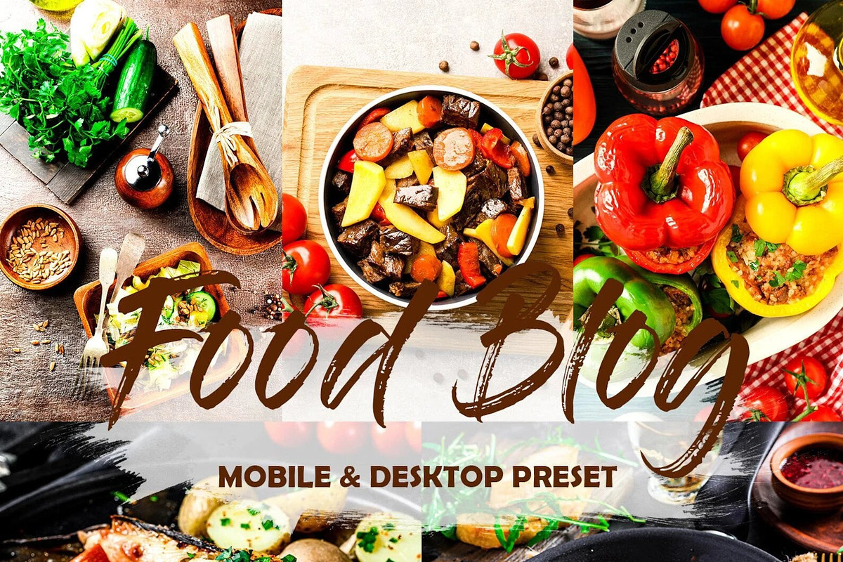 10 Food Blog Lightroom Presets, a Preset Add-On by LucaTheme (Photo 1 of 9)
