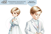First Communion, Christian Clipart, a Person Illustration by VM PARTYS  BY TAIRUMA (Thumbnail 3 of 10)