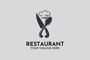 Chef Restaurant Logo Design Brand, a Branding & Logo Template by Megafox Studio (Thumbnail 2 of 2)