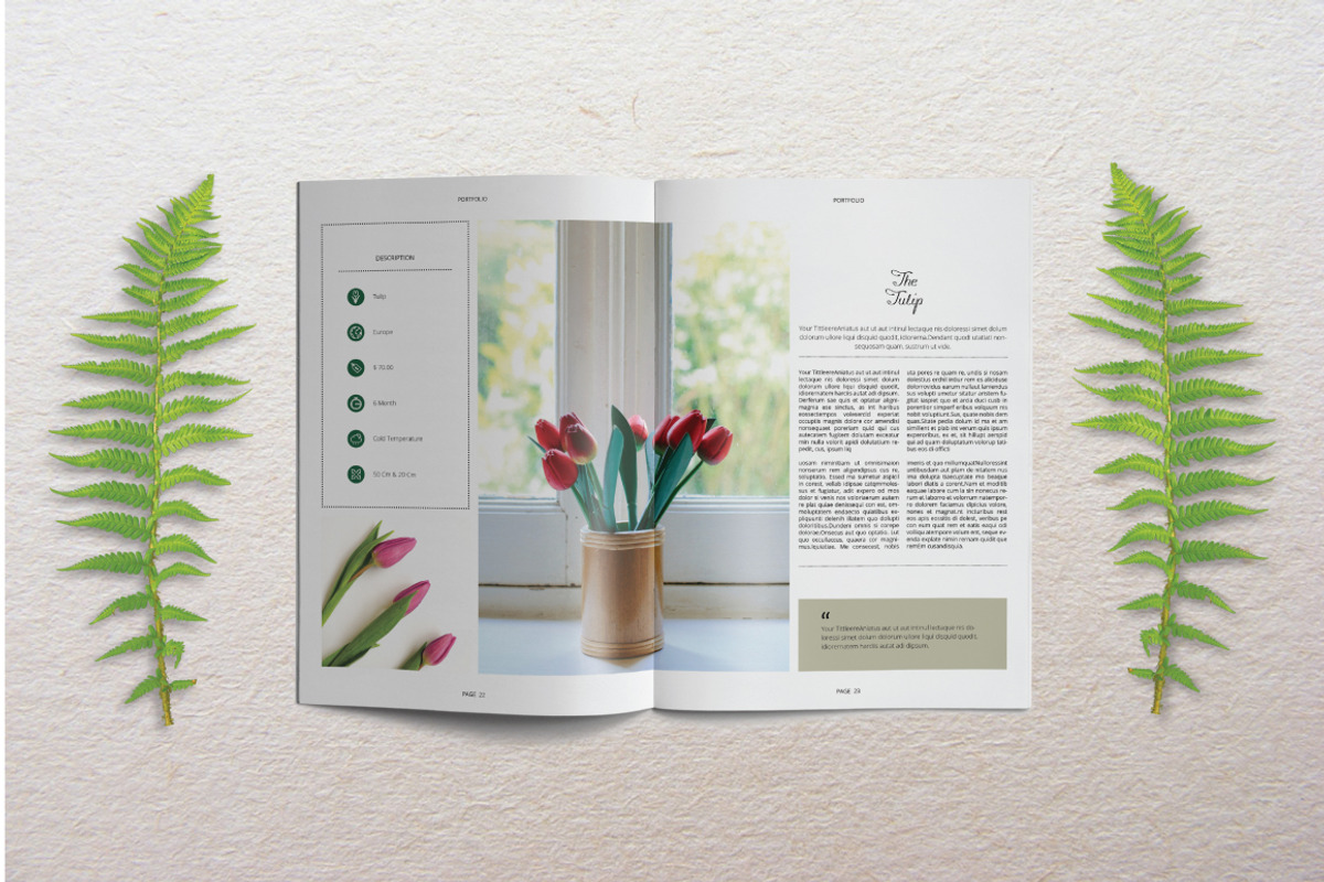Portfolio Template Indesign Vol. 3, a Brochure Template by Tiempo co (Photo 7 of 10)