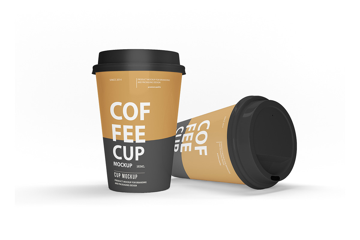 Coffee Cup Mockup Pack, a Cups & Container Mockup by Nina Shaw (Photo 3 of 8)