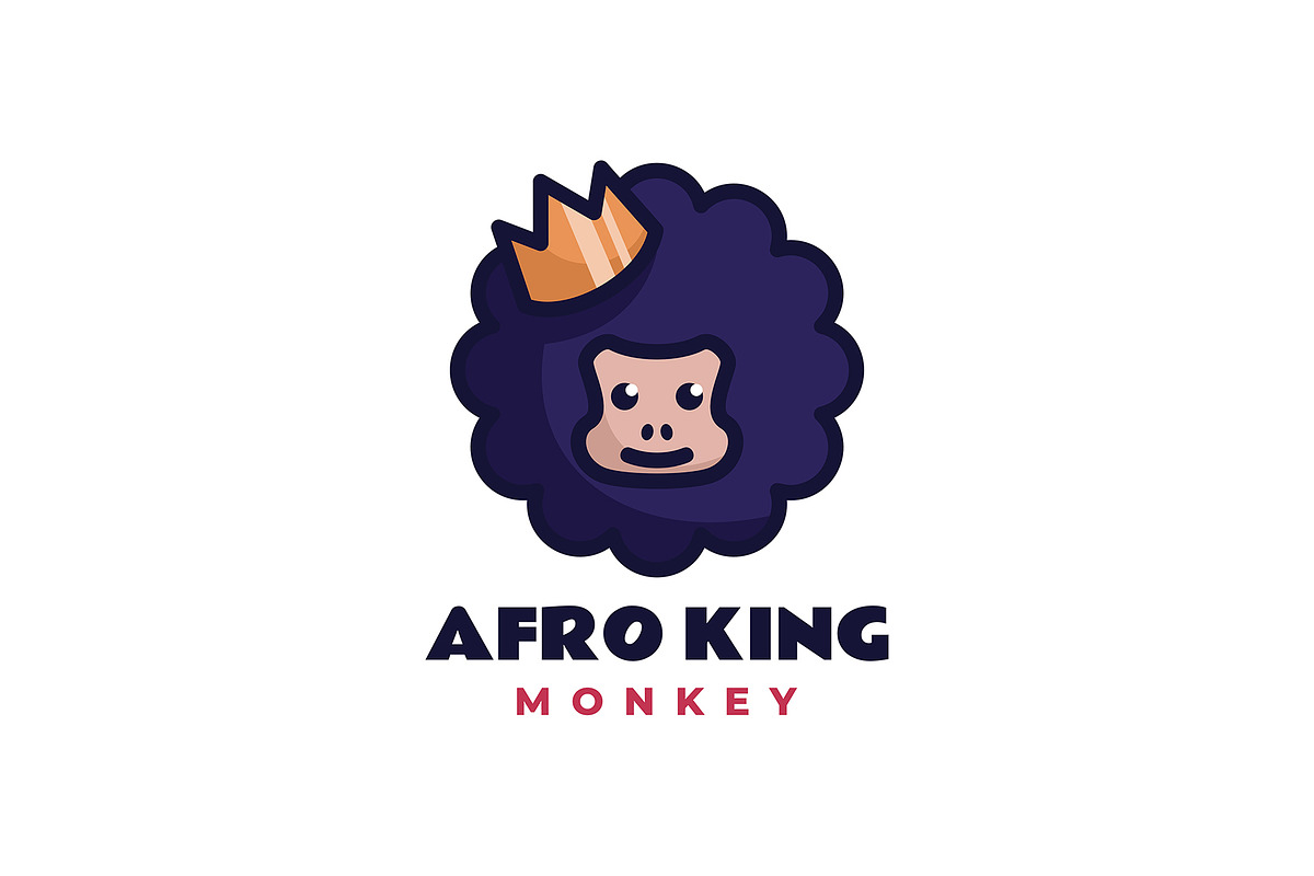 Monkey Simple Mascot Logo, a Branding & Logo Template by Artnivora.Std