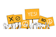 Protest, a Person Illustration by Poloviiinkin (Thumbnail 2 of 4)
