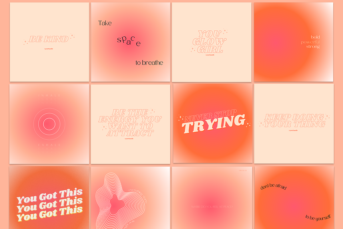 Bright + Fun Instagram Kit for Canva, a Social Media Template by Candor Creative (Photo 4 of 5)