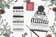 Sweater Weather Vector Brushes, a Brush Add-On by Emily Spadoni (Thumbnail 1 of 11)