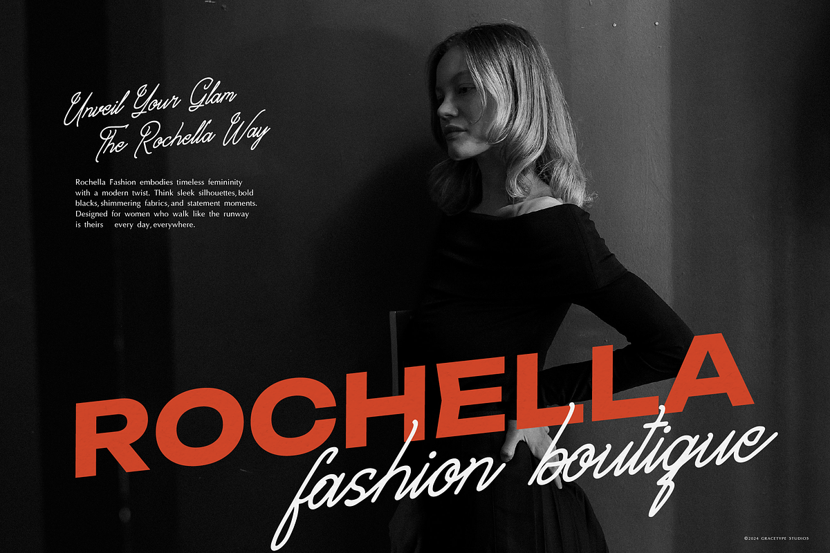 Marylona | Monoline Script font, a Script Font by gracetype_studio (Photo 4 of 12)