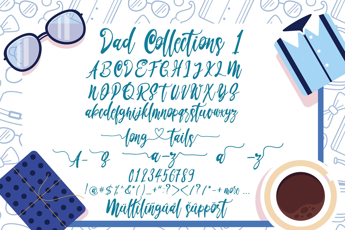 Dad Collections Font, a Handwritten Font by Nobu Collections (Photo 9 of 11)