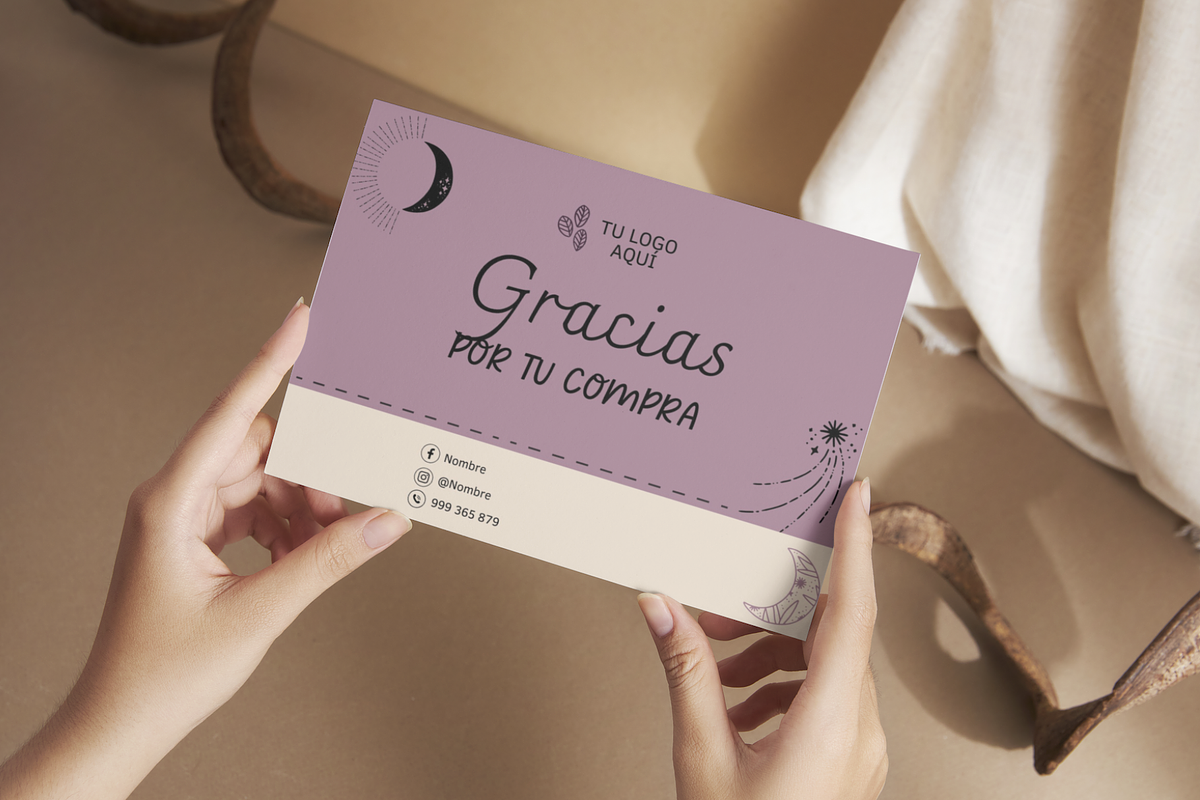 Business thank you card, a Card Template by JoDiFe (Photo 3 of 6)