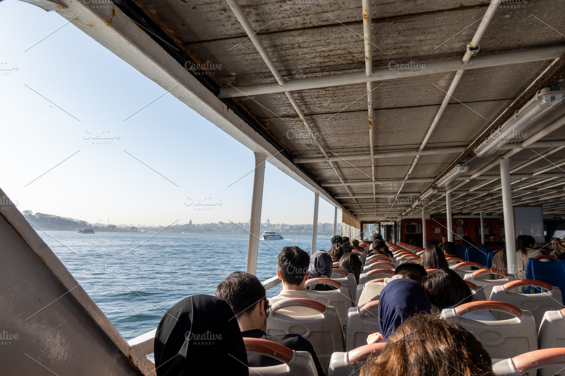 Istanbul Ferry Crossing, a Transportation Photo by Designshot
