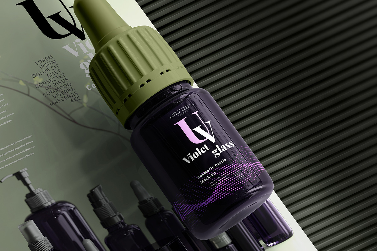 220+ Violet Glass Mock-up Bundle, a Cups & Container Mockup by pmvch (Photo 193 of 199)