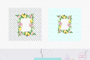 LEMONS Watercolor clipart set, an Object Illustration by GevelStudio (Thumbnail 7 of 16)