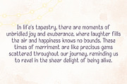 Cheery Moment - Handwriting, a Handwritten Font by Charmingbear59.design (Thumbnail 3 of 5)