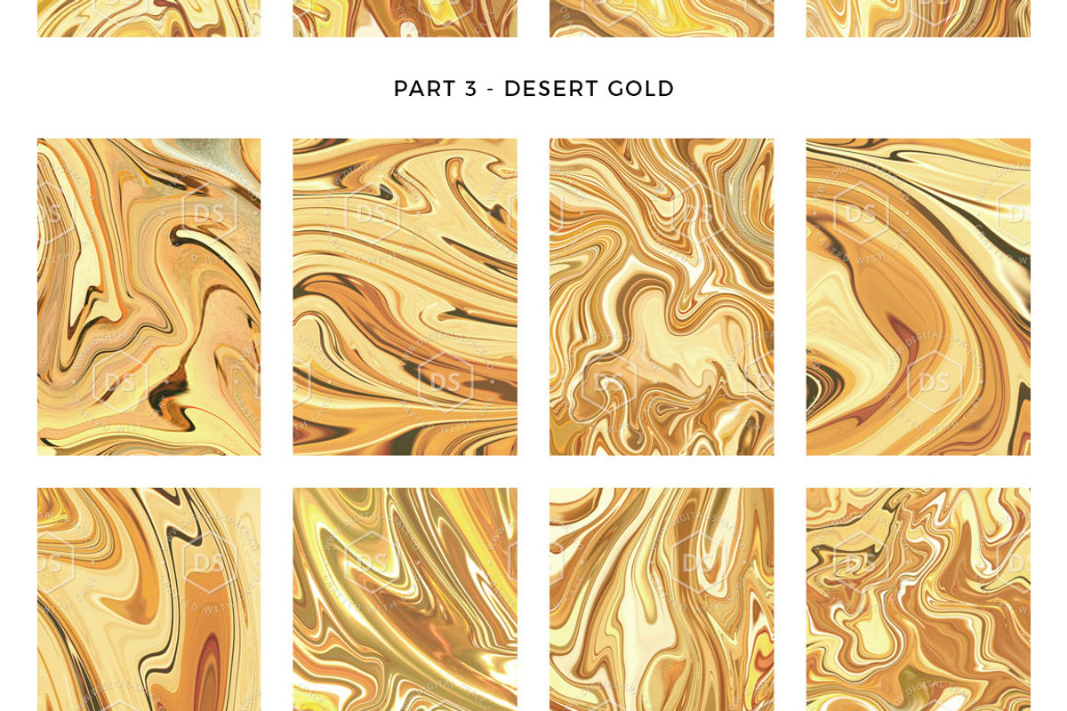 300 Liquid Gold Backgrounds, a Texture Graphic by Digital Space (Photo 14 of 17)