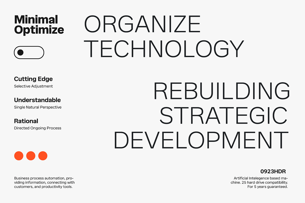 Binoma; Grotesk Font Family, a Sans Serif Font by Eko Bimantara (Photo 13 of 14)