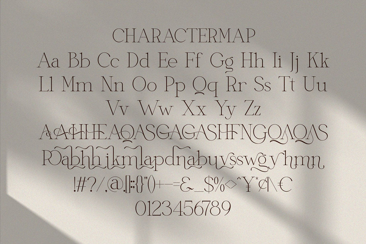Qariga || Simple Minimalist Serif, a Serif Font by Ermedia Studio (Photo 10 of 10)