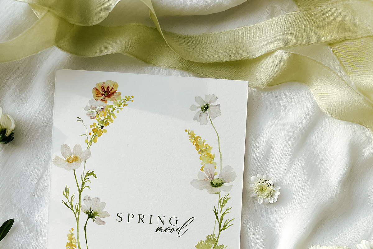 Spring mood - watercolor collection, a Seasonal Illustration by Youksy (Photo 4 of 11)