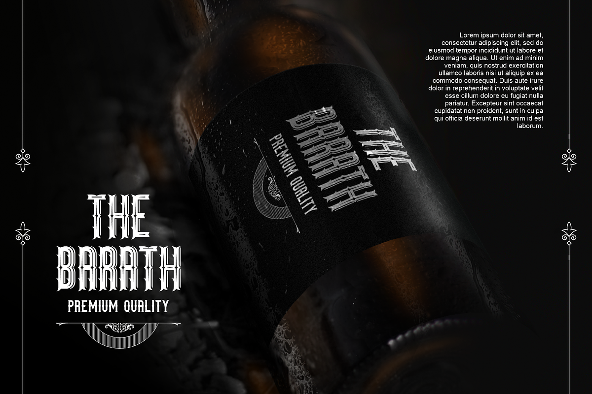 Mangarans | 6 Blackletter Series, a Blackletter Font by RT Studio (Photo 4 of 12)