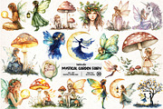 Enchanted Mystical Garden Fairy PNG, an Illustration by Pixels.Craft (Thumbnail 1 of 7)