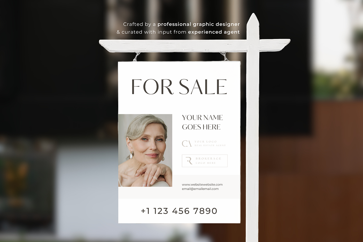 Real Estate Yard Sign For Sale, a Marketing Template by EstateElements (Photo 7 of 7)