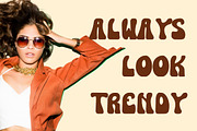 FlowerBreeze - A Groovy Display Font, a Symbol Font by AQR Studio (Thumbnail 8 of 9)
