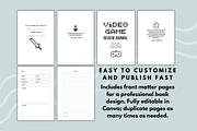 Video Game Review Journal Template, a Magazine Template by Self Publishing Magic (Thumbnail 2 of 2)