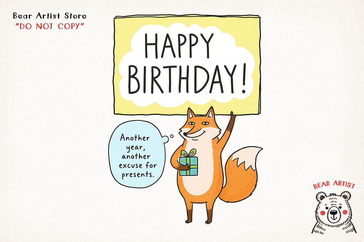 Cat and Animals Funny Birthday PNG, a Graphic by GlitterCraft (Photo 8 of 101)