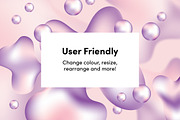 Fluid Liquid, a Pattern Graphic by Geometrica Bureau (Thumbnail 2 of 8)