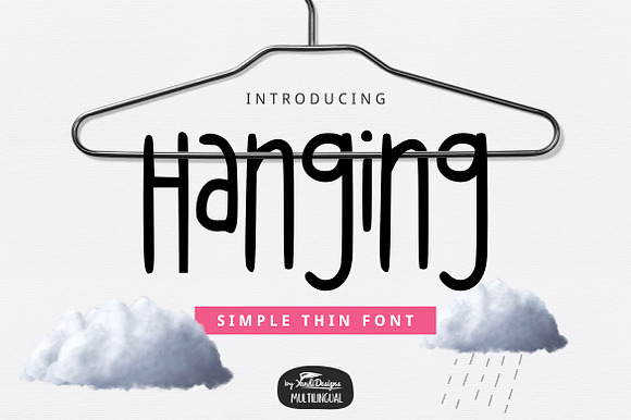 Hanging Font preview 6