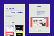 Accent Portfolio Template · Framer, a Landing Page Template by Bryn Taylor (Thumbnail 2 of 5)