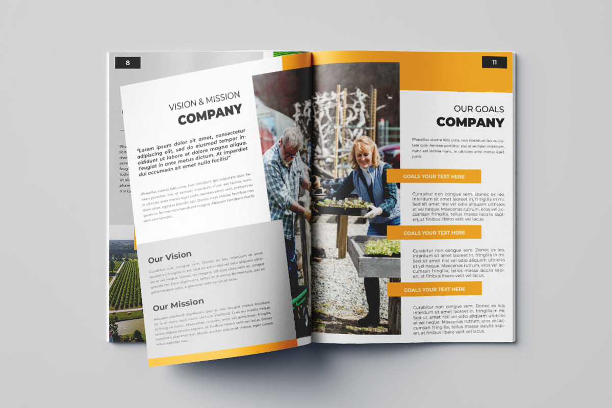 Agriculture Brochure Vol.1, a Brochure Template by Bewalrus Studio (Photo 8 of 11)