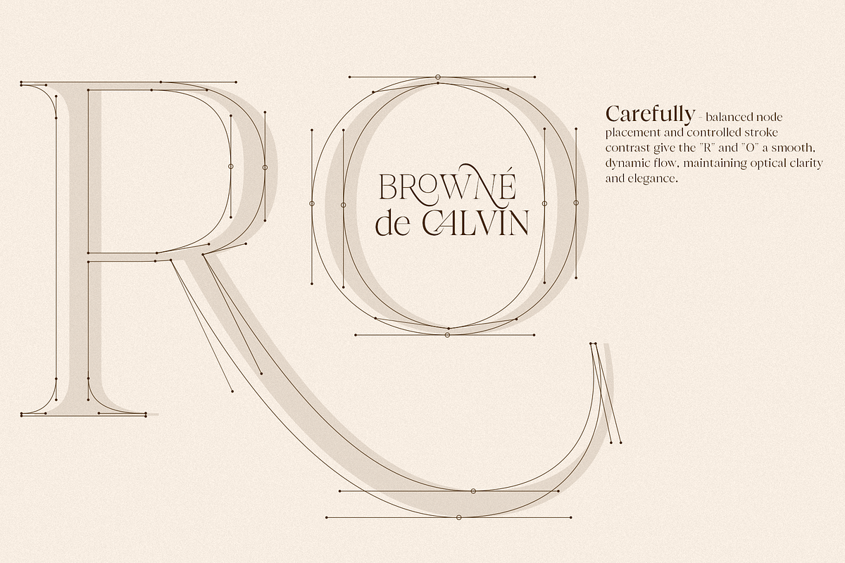 Browne de Calvin | Luxury Serif Type, a Serif Font by Jolicia Type (Photo 2 of 16)