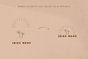 Retro logo elements & templates, a Branding & Logo Template by Michèle Kae (Thumbnail 3 of 10)