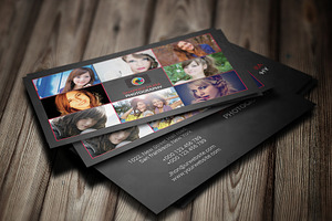 Minimal Photography Business Card