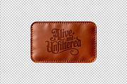 Leather Patch Mockup, a Product Mockup by Design Squad (Thumbnail 3 of 5)