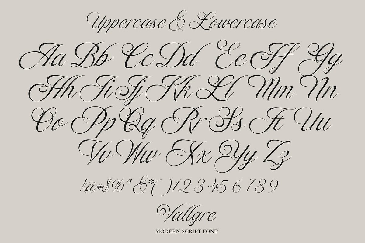 Aruna - Handwritten Script Font, a Script Font by Luna Shop (Photo 3 of 7)