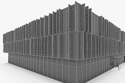 Cultural Center Building, an Architecture 3D Model by 3DNUTS (Thumbnail 12 of 19)