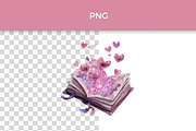 Valentine’s Day Clipart Bundle, a Seasonal Illustration by InkyQueenArt (Thumbnail 2 of 5)