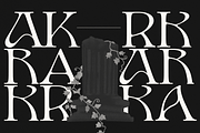 Ark - Psychedelic Art Nouveau Serif, a Serif Font by Fenotype (Thumbnail 2 of 13)