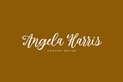 Fermont Script, a Script Font by etigletters (Thumbnail 5 of 7)