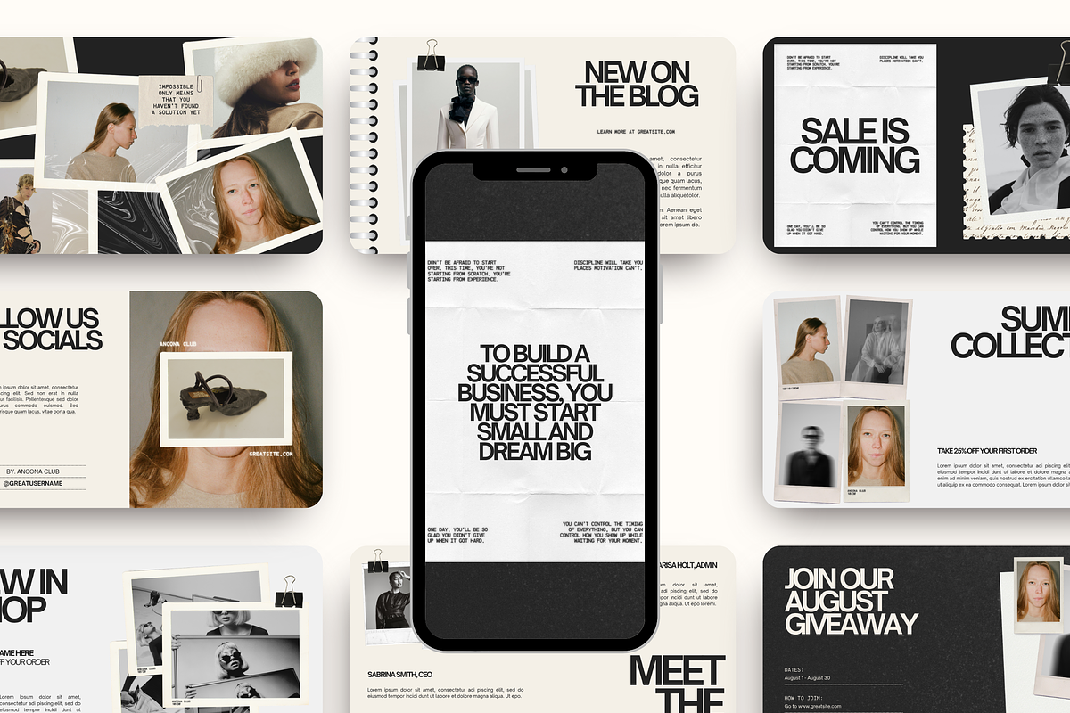 Email Marketing Newsletter Template, an Email Template by Branding Babe Co. (Photo 8 of 10)