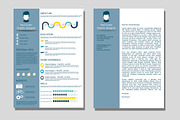 Resume template and Cover letter, a Resume Template by UTM Studio (Thumbnail 5 of 5)
