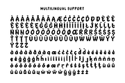 AFJUCK | Handwriting Display, a Sans Serif Font by twinstd (Thumbnail 9 of 11)