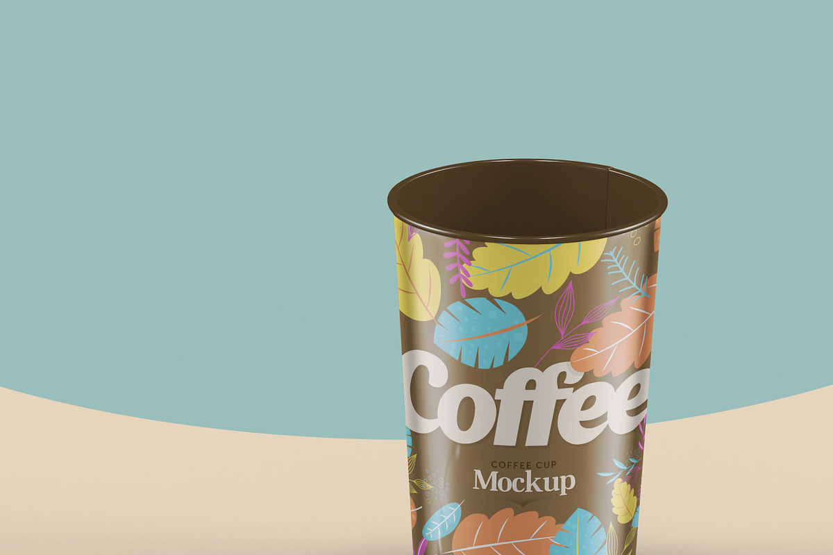 Realistic Coffee Cup Mock-up, a Print Template by Propex (Photo 2 of 24)