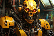 Cyborgs and Robots Illustrations, an Object Graphic by Other Side Art (Thumbnail 6 of 16)