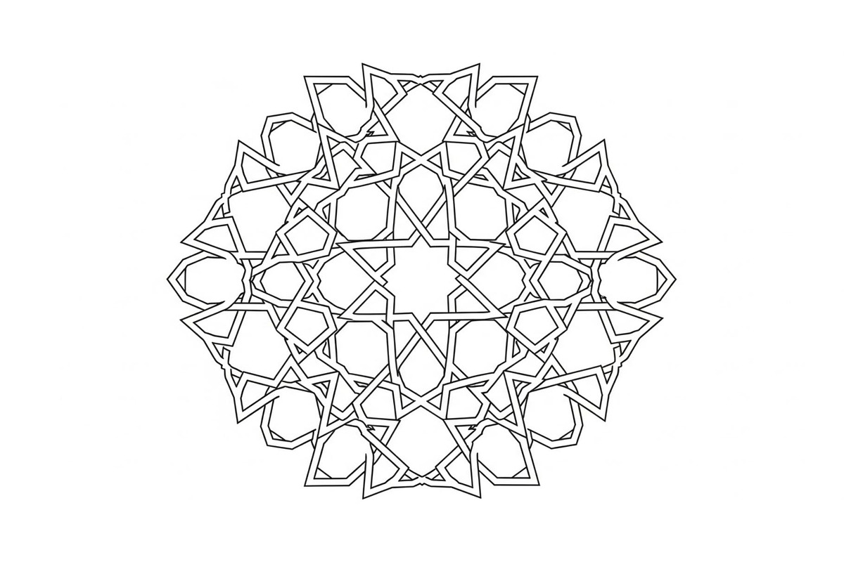 Islamic Mandala Geometric Bundle, an Illustration by Gaye Art (Photo 36 of 51)