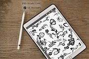 Stencil Procreate Stamp Brush 024, a Brushes & More by Drawberx (Thumbnail 5 of 8)